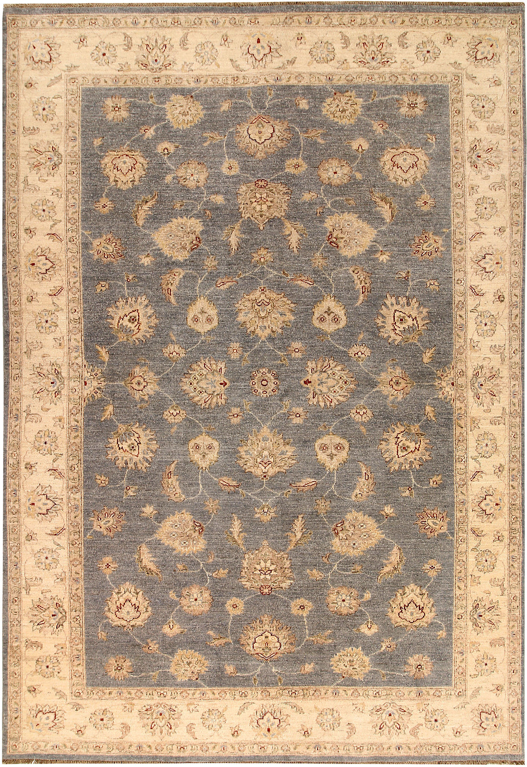 Dark Grey Ziegler 6' 8 x 9' 9 - No. 68036 - ALRUG Rug Store