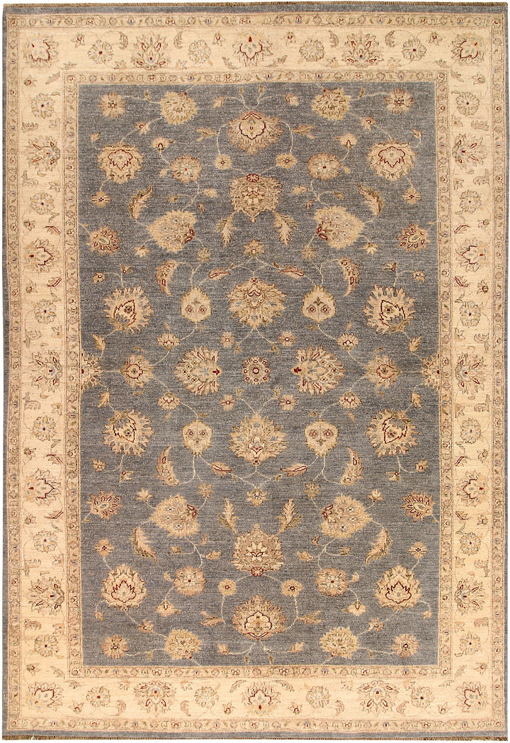Dark Grey Ziegler 6' 8 x 9' 9 - No. 68036 - ALRUG Rug Store