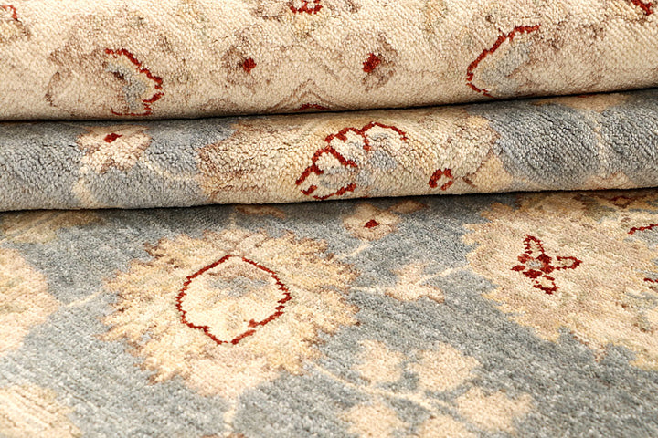 Dark Grey Ziegler 6' 6 x 9' 8 - No. 68038 - ALRUG Rug Store