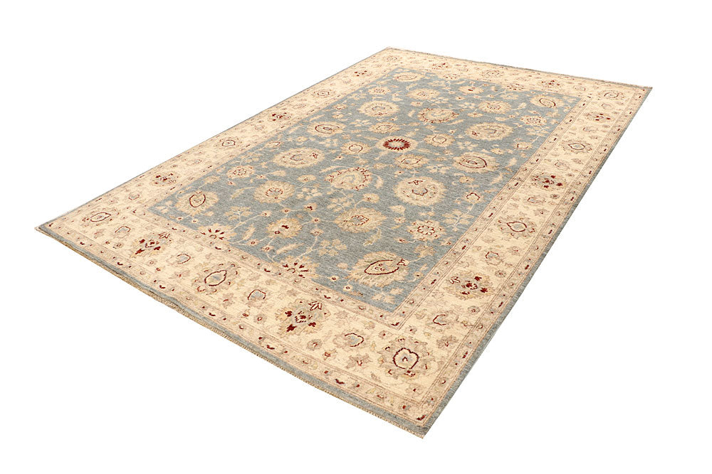 Dark Grey Ziegler 6' 6 x 9' 8 - No. 68038 - ALRUG Rug Store