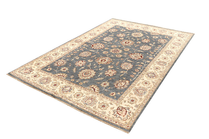 Dark Grey Ziegler 5' 5 x 7' 9 - No. 68040 - ALRUG Rug Store