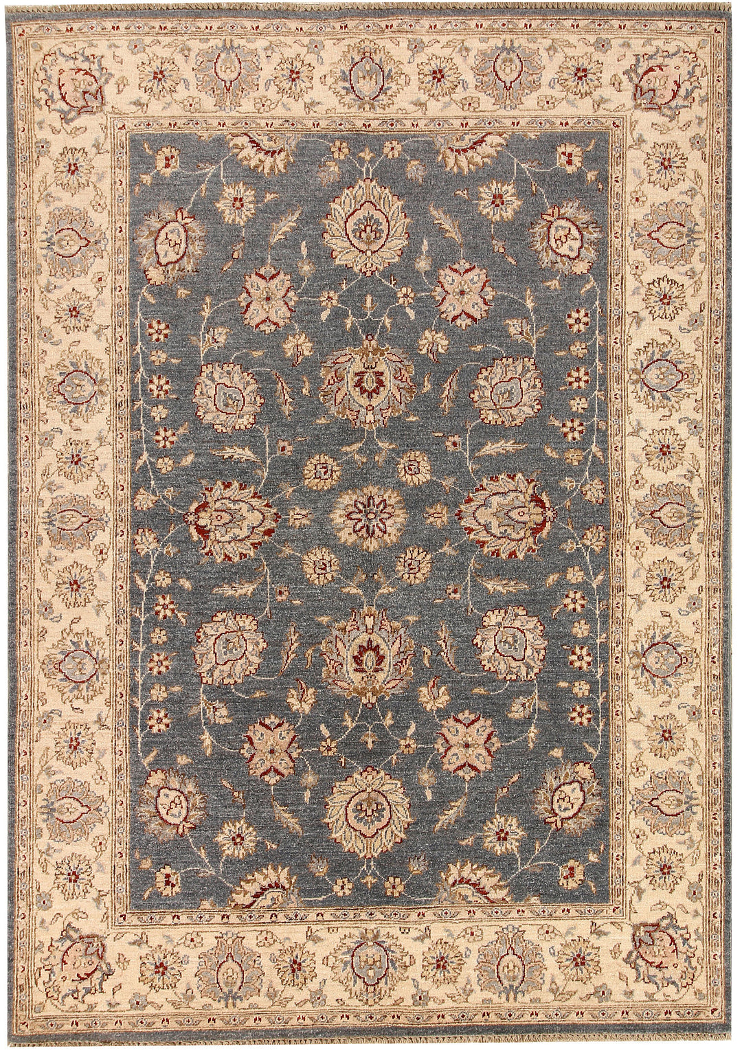 Dark Grey Ziegler 5' 5 x 7' 9 - No. 68040 - ALRUG Rug Store