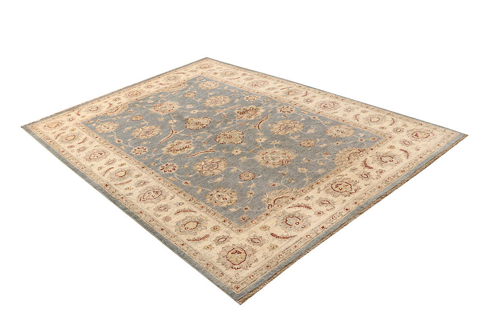 Silver Ziegler 5' 7 x 7' 10 - No. 68041 - ALRUG Rug Store