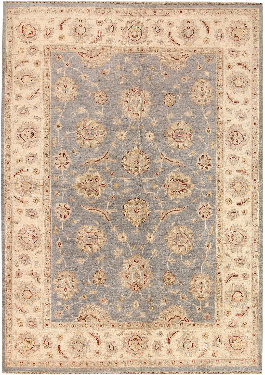 Silver Ziegler 5' 7 x 7' 10 - No. 68041 - ALRUG Rug Store