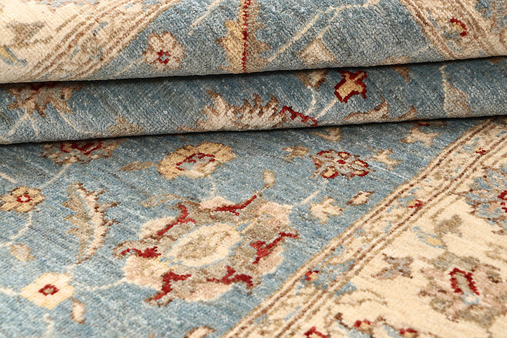 Light Slate Grey Ziegler 4' 10 x 6' 5 - No. 68042 - ALRUG Rug Store