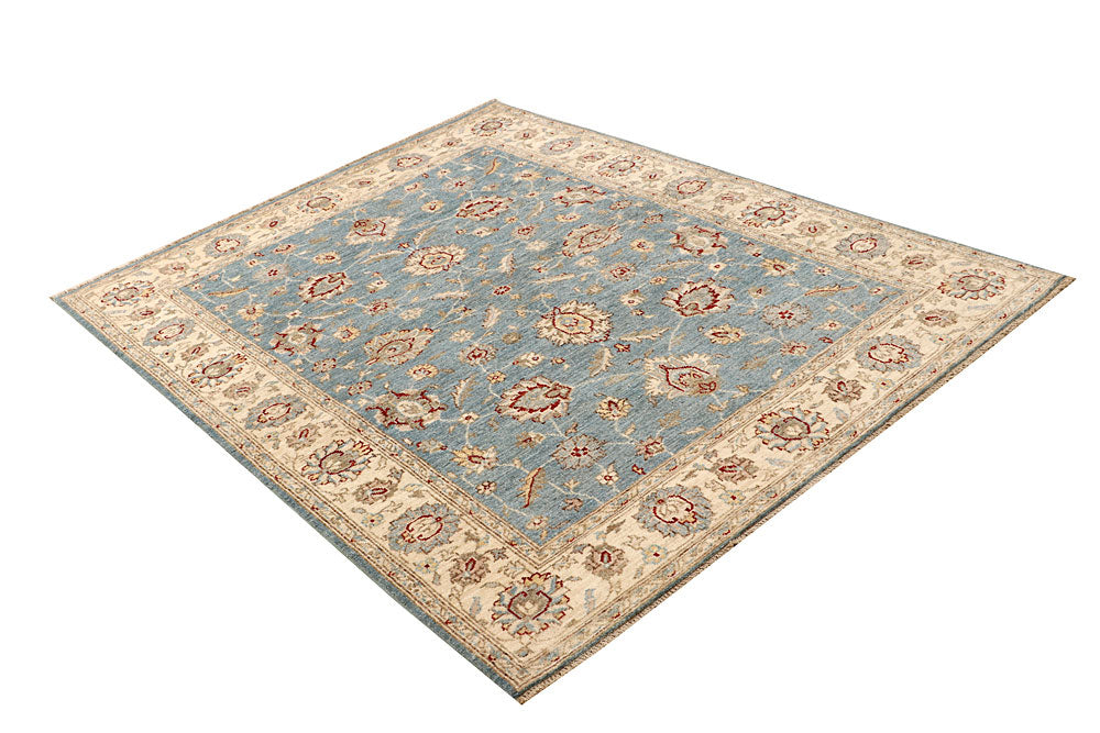 Light Slate Grey Ziegler 4' 10 x 6' 5 - No. 68042 - ALRUG Rug Store