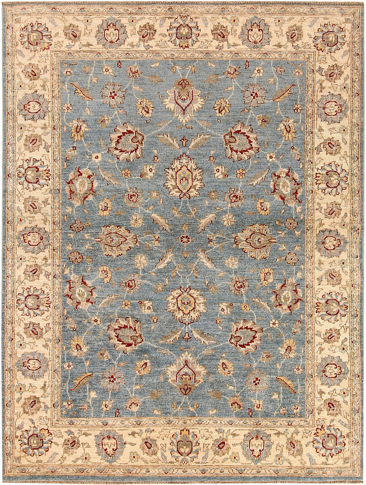 Light Slate Grey Ziegler 4' 10 x 6' 5 - No. 68042 - ALRUG Rug Store