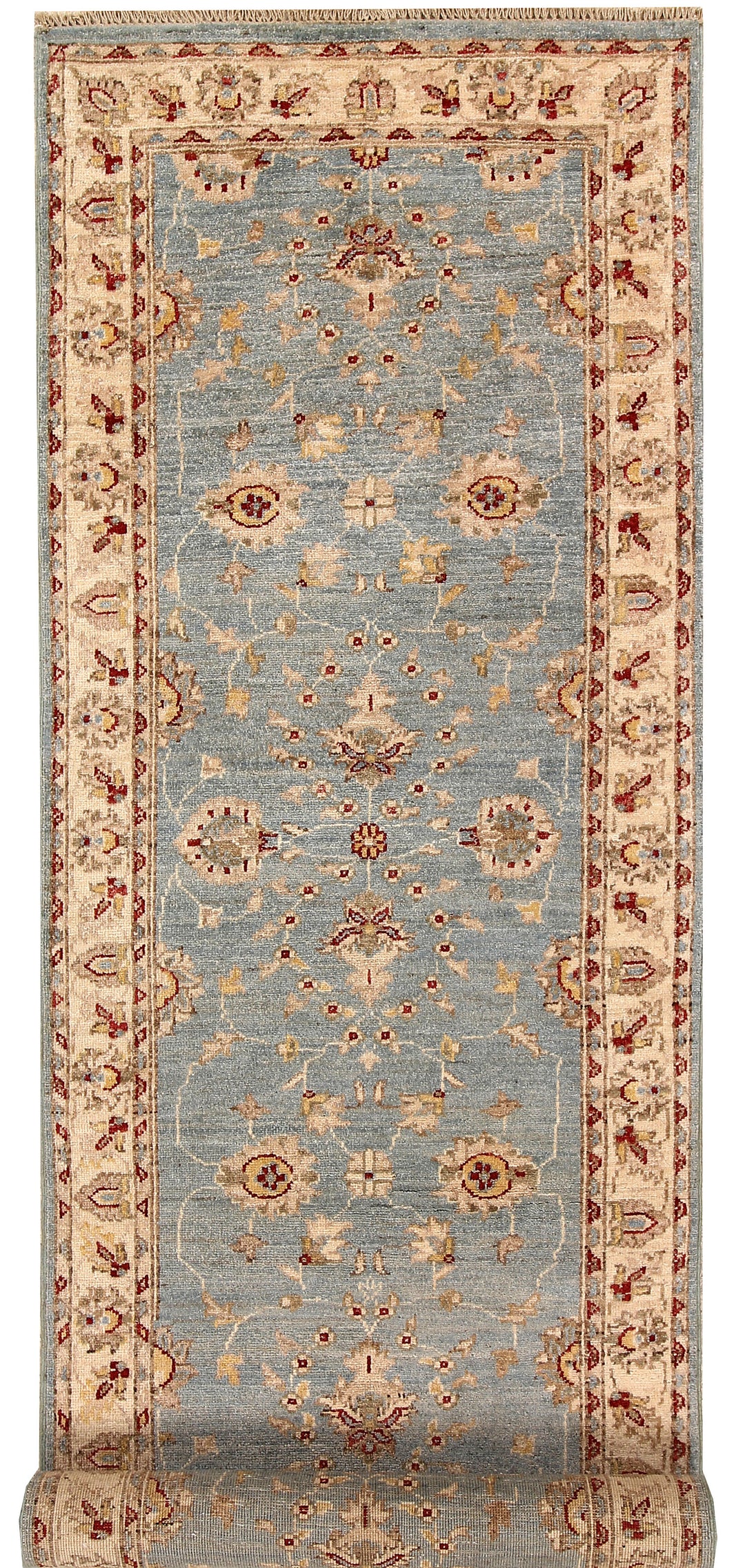 Light Slate Grey Oushak 2' 8 x 9' 5 - No. 68043 - ALRUG Rug Store