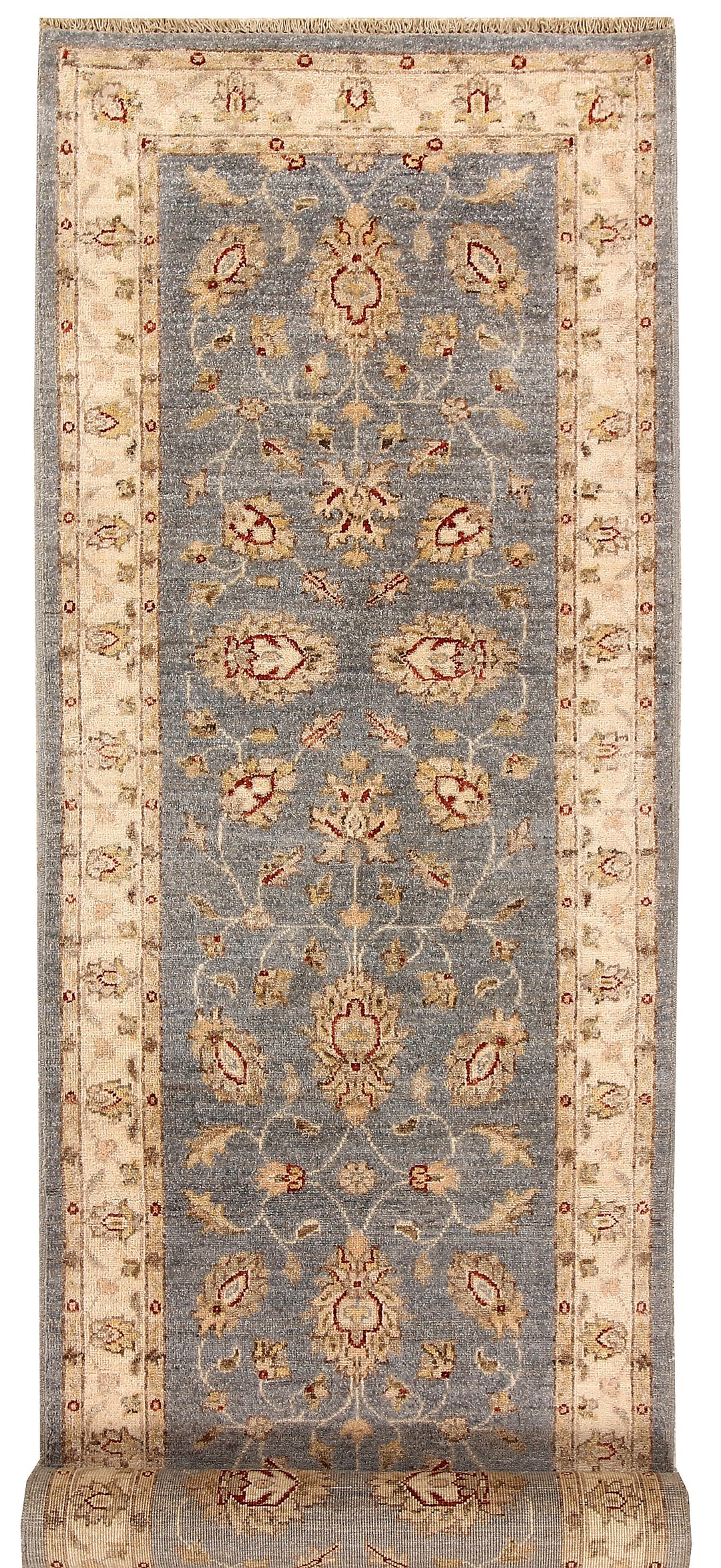 Light Slate Grey Oushak 2' 8 x 9' 8 - No. 68044 - ALRUG Rug Store