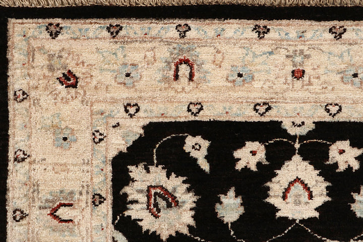Black Ziegler 3' 1 x 8' 5 - No. 68045 - ALRUG Rug Store