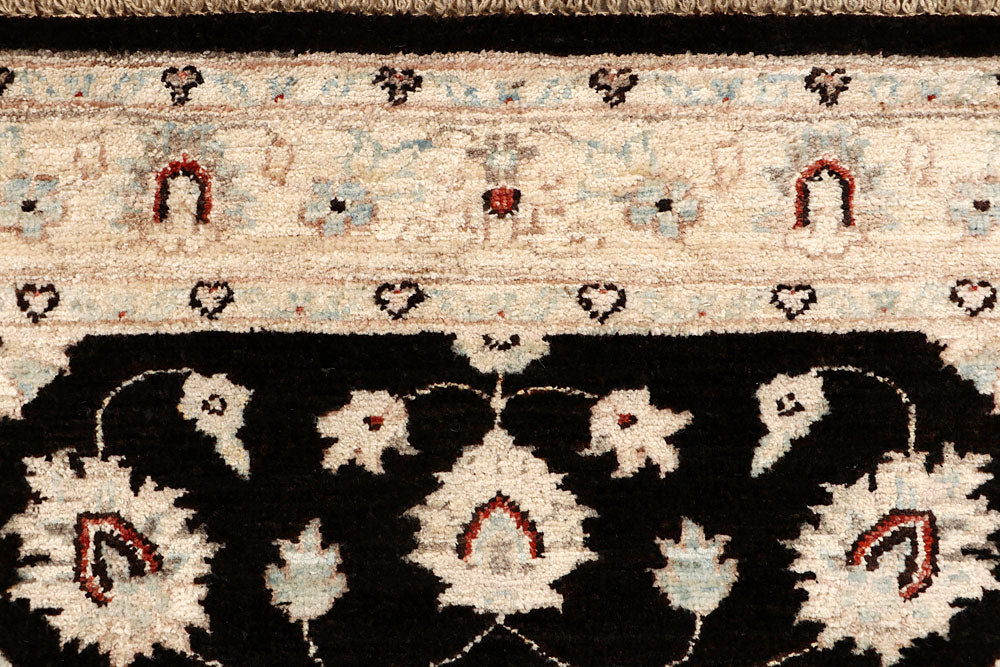 Black Ziegler 3' 1 x 8' 5 - No. 68045 - ALRUG Rug Store