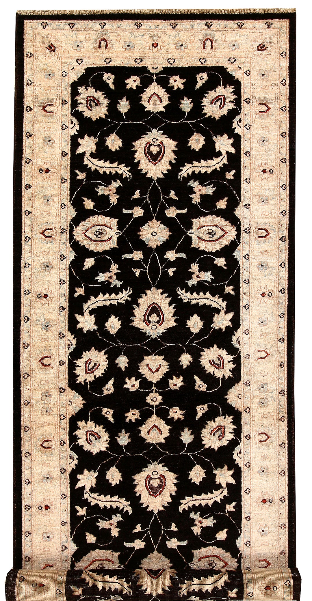 Black Ziegler 3' 1 x 8' 5 - No. 68045 - ALRUG Rug Store