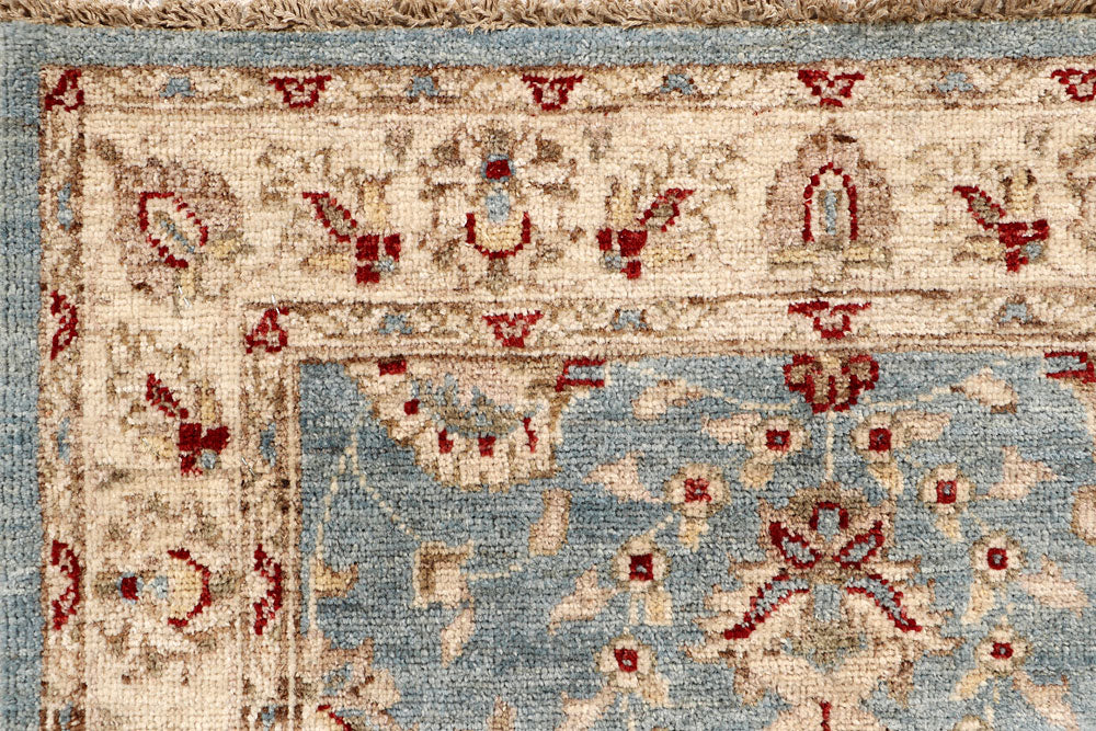 Light Slate Grey Oushak 2' 7 x 13' - No. 68046 - ALRUG Rug Store