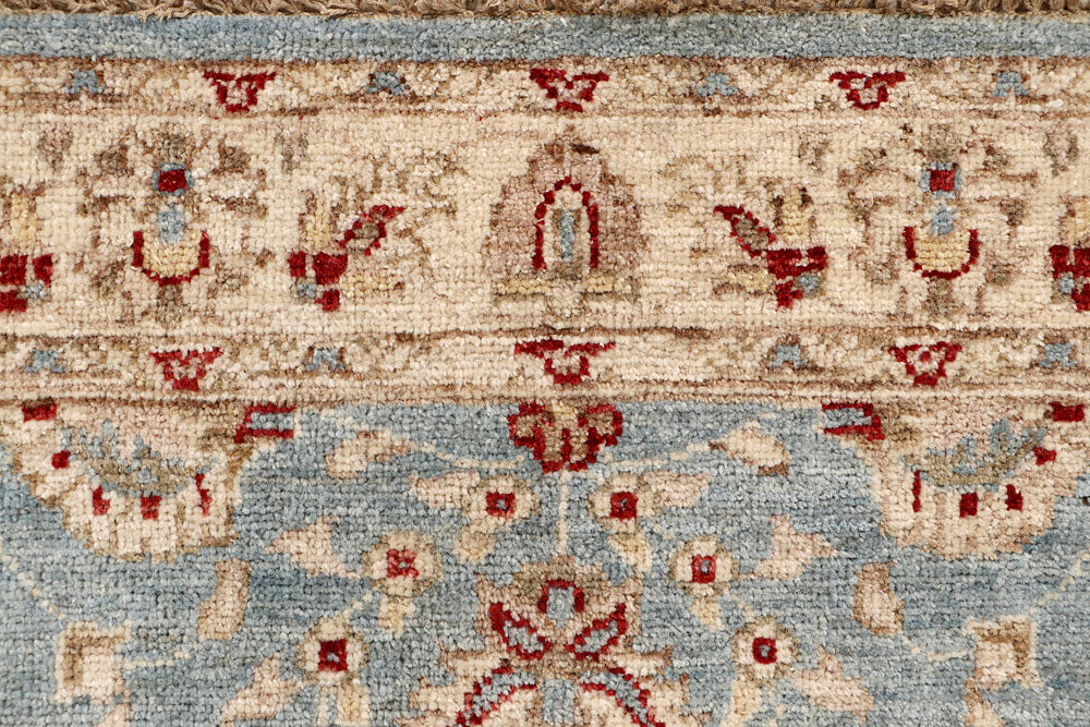 Light Slate Grey Oushak 2' 7 x 13' - No. 68046 - ALRUG Rug Store