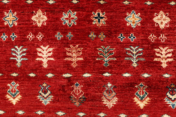 Multi Colored Kazak 5' 10 x 8' 1 - No. 68049 - ALRUG Rug Store