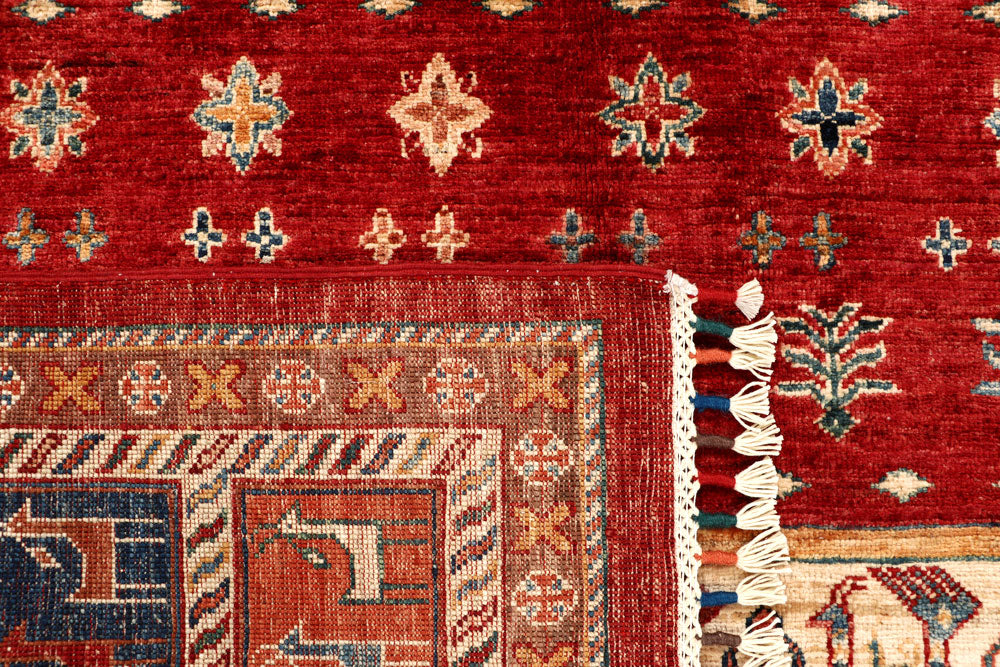 Multi Colored Kazak 5' 10 x 8' 1 - No. 68049 - ALRUG Rug Store