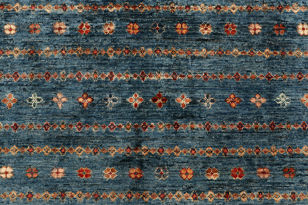 Light Slate Grey Kazak 5' 6 x 8' 2 - No. 68050 - ALRUG Rug Store