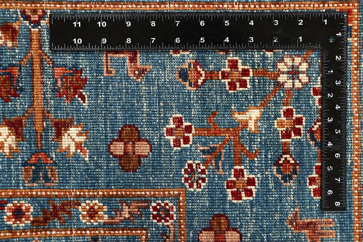 Light Slate Grey Kazak 5' 6 x 8' 2 - No. 68050 - ALRUG Rug Store