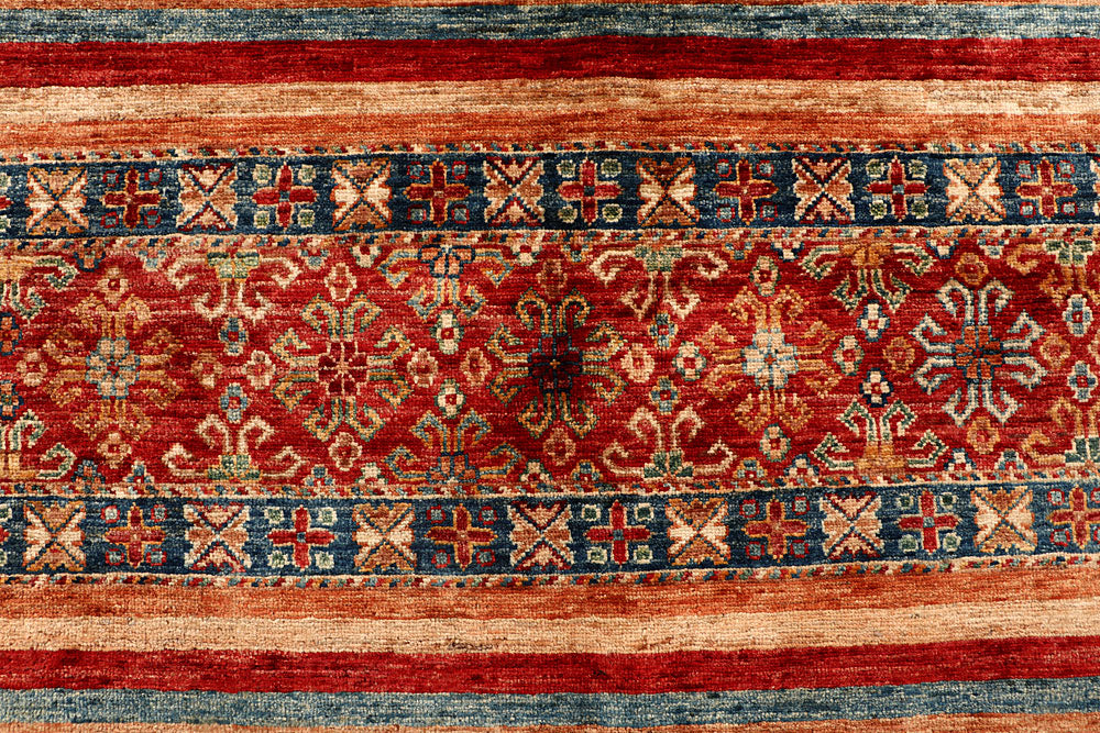 Multi Colored Kazak 5' 5 x 8' 1 - No. 68051 - ALRUG Rug Store