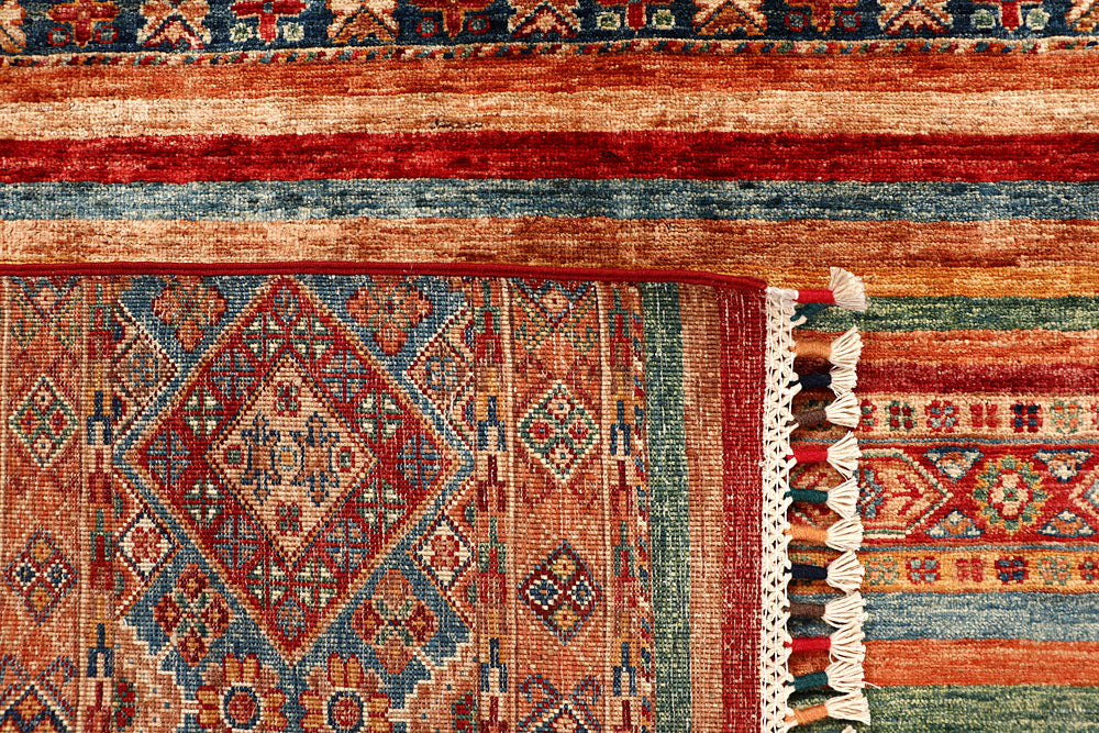 Multi Colored Kazak 5' 5 x 8' 1 - No. 68051 - ALRUG Rug Store