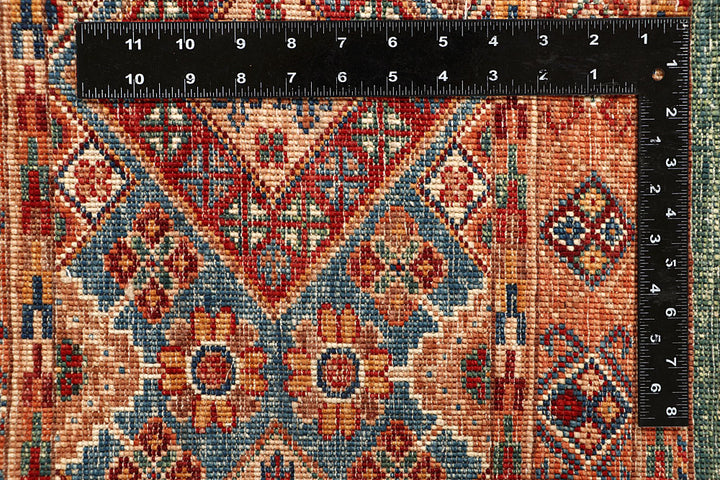 Multi Colored Kazak 5' 5 x 8' 1 - No. 68051 - ALRUG Rug Store