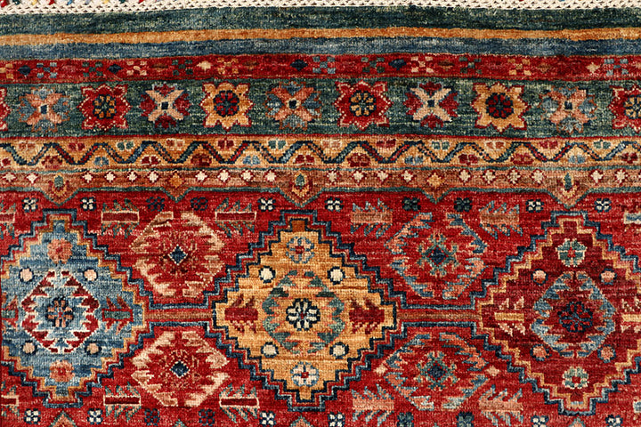 Multi Colored Kazak 6' 8 x 9' 7 - No. 68052 - ALRUG Rug Store