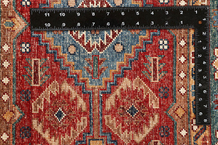 Multi Colored Kazak 6' 8 x 9' 7 - No. 68052 - ALRUG Rug Store