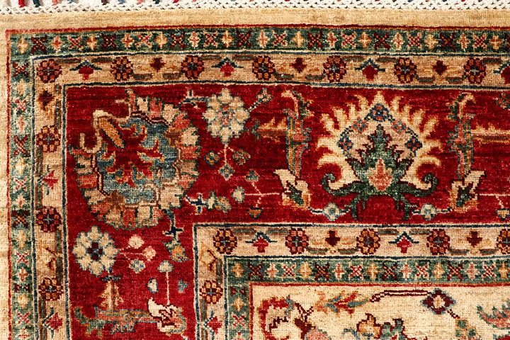 Bisque Kazak 5' 9 x 8' 5 - No. 68053 - ALRUG Rug Store