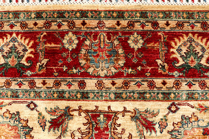 Bisque Kazak 5' 9 x 8' 5 - No. 68053 - ALRUG Rug Store