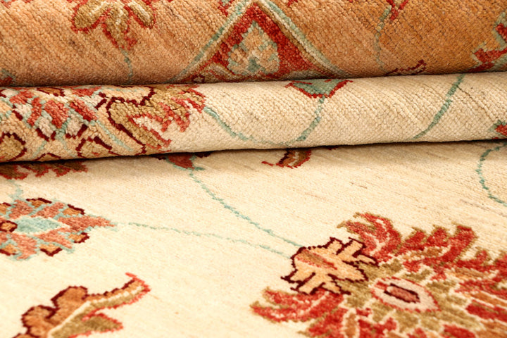 Bisque Ziegler 6' 10 x 9' 7 - No. 68054 - ALRUG Rug Store