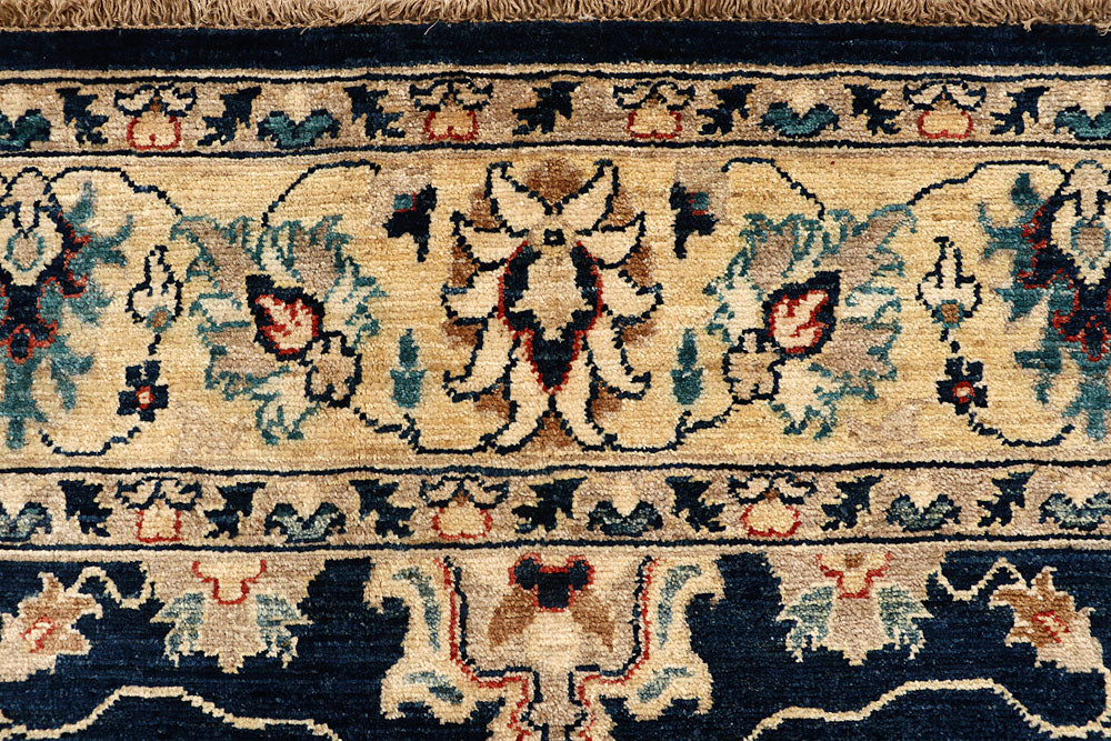 Dark Slateblue Ziegler 5' 4 x 8' 5 - No. 68056 - ALRUG Rug Store