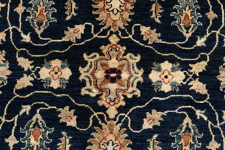 Dark Slateblue Ziegler 5' 4 x 8' 5 - No. 68056 - ALRUG Rug Store