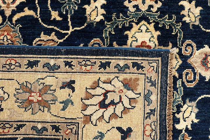 Dark Slateblue Ziegler 5' 4 x 8' 5 - No. 68056 - ALRUG Rug Store