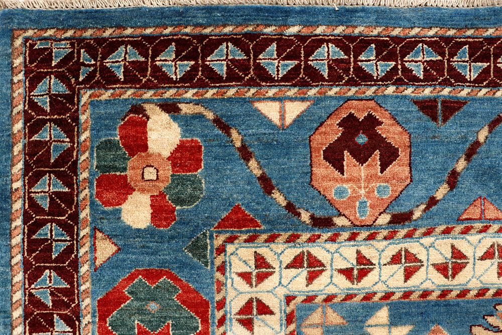 Steel Blue Ziegler 5' 10 x 9' 1 - No. 68057 - ALRUG Rug Store