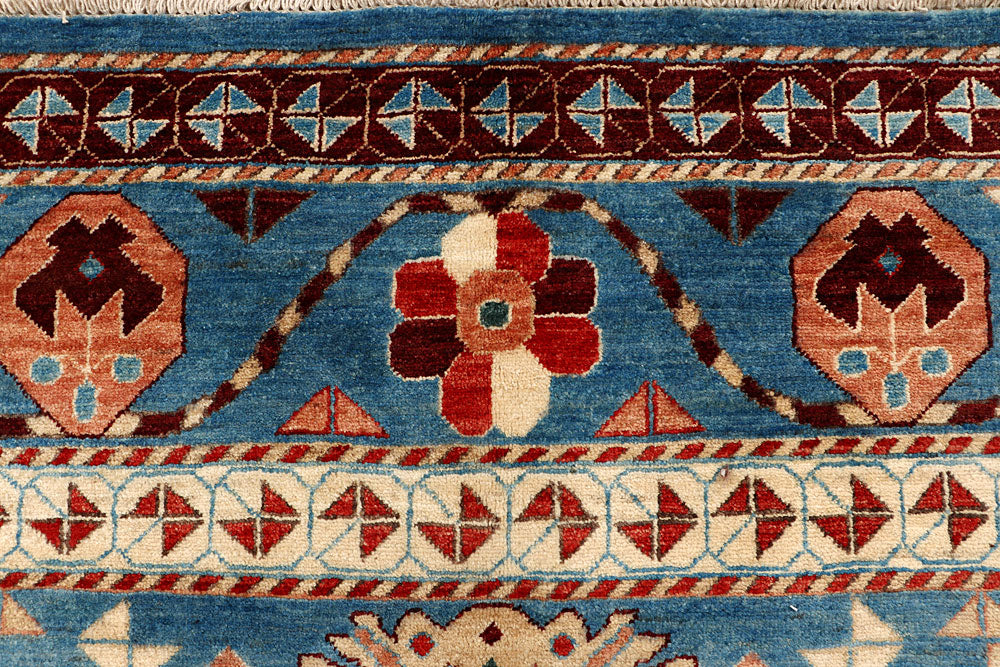 Steel Blue Ziegler 5' 10 x 9' 1 - No. 68057 - ALRUG Rug Store