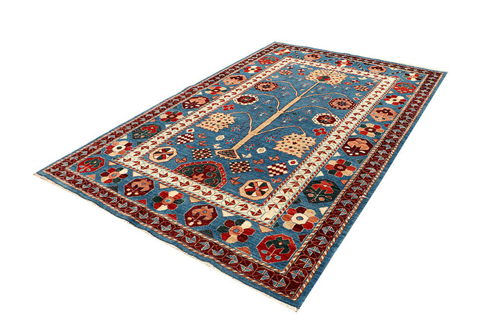 Steel Blue Ziegler 5' 10 x 9' 1 - No. 68057 - ALRUG Rug Store