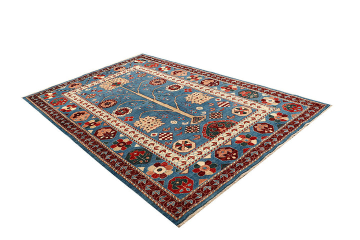 Steel Blue Ziegler 5' 10 x 9' 1 - No. 68057 - ALRUG Rug Store