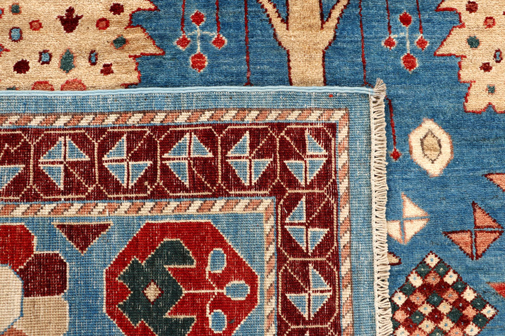 Steel Blue Ziegler 5' 10 x 9' 1 - No. 68057 - ALRUG Rug Store