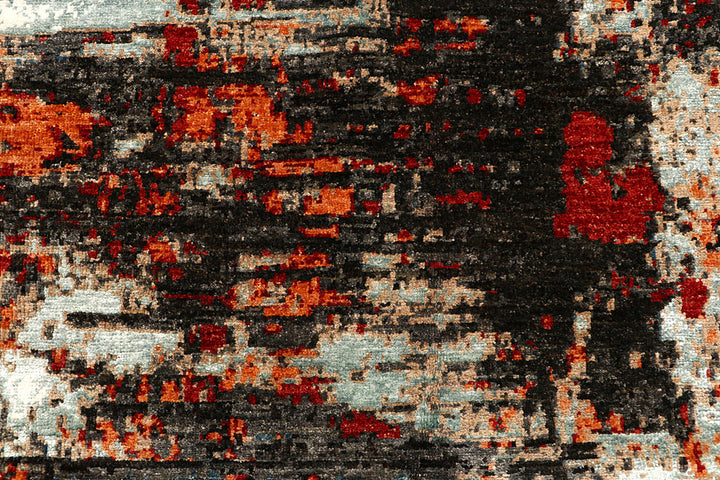 Multi Colored Abstract 6' 8 x 9' 9 - No. 68059 - ALRUG Rug Store
