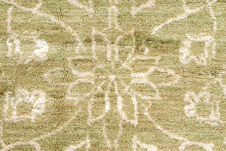 Dark Khaki Abstract 6' 2 x 9' 1 - No. 68060 - ALRUG Rug Store