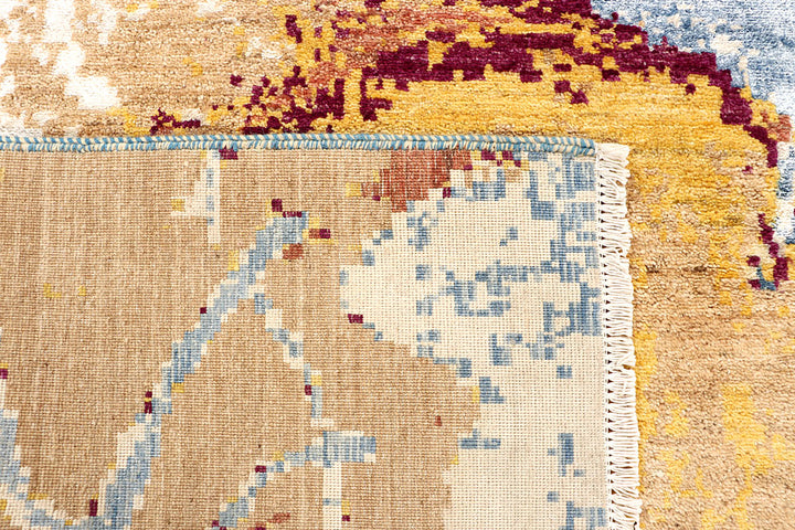 Multi Colored Abstract 4' 1 x 6' 4 - No. 68062 - ALRUG Rug Store