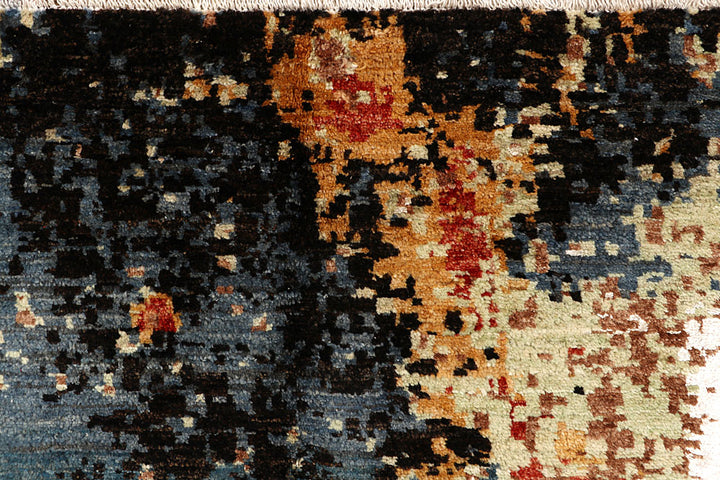 Multi Colored Abstract 8' 1 x 10' - No. 68066 - ALRUG Rug Store