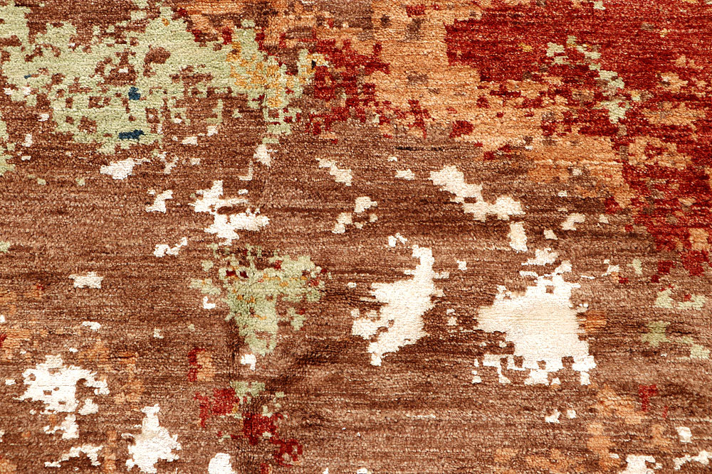 Multi Colored Abstract 8' 1 x 10' - No. 68066 - ALRUG Rug Store