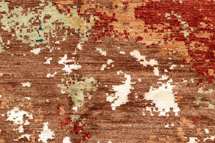 Multi Colored Abstract 8' 1 x 10' - No. 68066 - ALRUG Rug Store