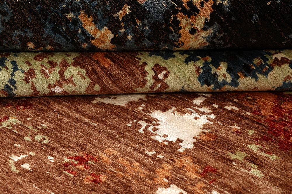 Multi Colored Abstract 8' 1 x 10' - No. 68066 - ALRUG Rug Store