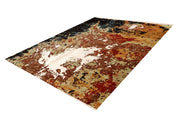 Multi Colored Abstract 8' 1 x 10' - No. 68066 - ALRUG Rug Store