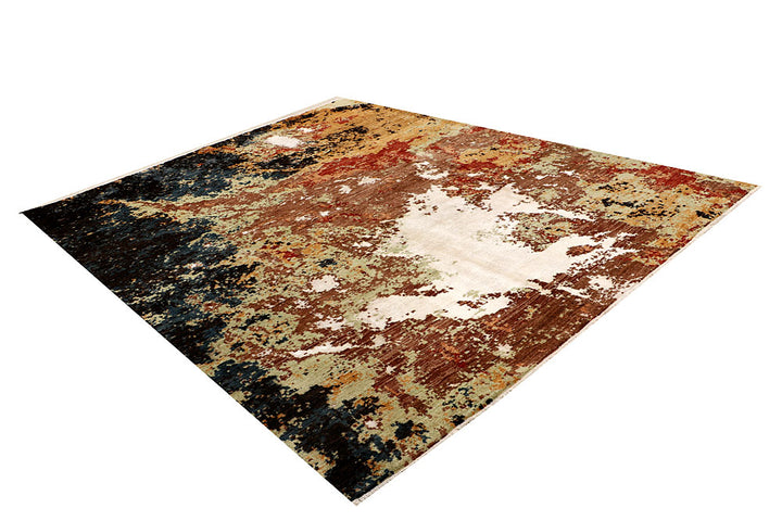 Multi Colored Abstract 8' 1 x 10' - No. 68066 - ALRUG Rug Store