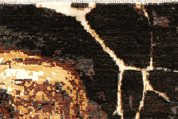 Multi Colored Abstract 8' 11 x 12' - No. 68068 - ALRUG Rug Store