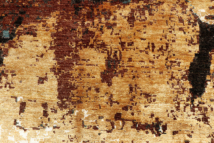 Multi Colored Abstract 8'  11" x 12' " - No. QA89816