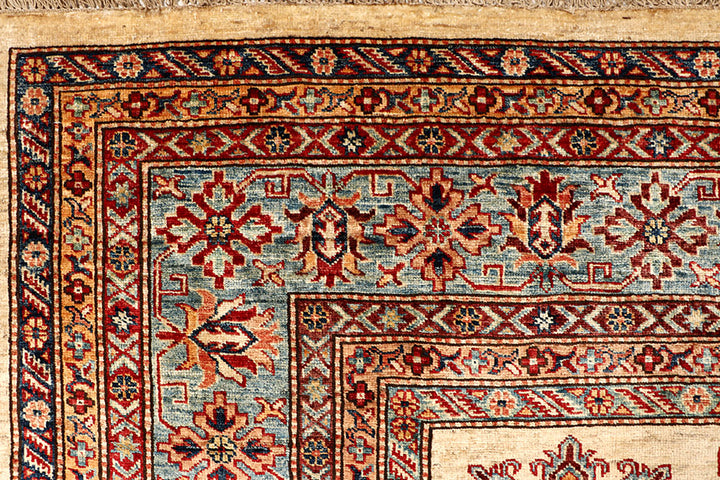 Bisque Kazak 9' x 12' 1 - No. 68069 - ALRUG Rug Store